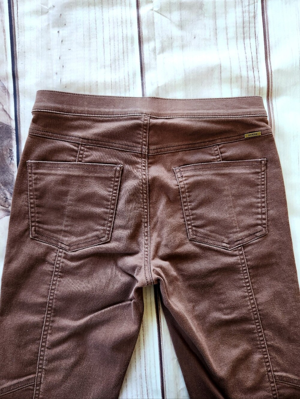Prana "Jordy Jegging" Pull-on Pant Legging Faded Red | Women's Size 6 - Picture 9 of 13